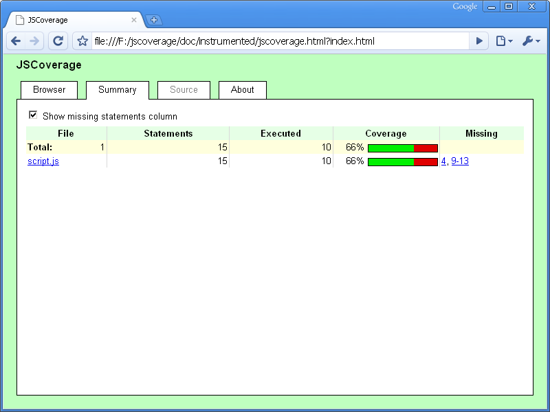 Screenshot